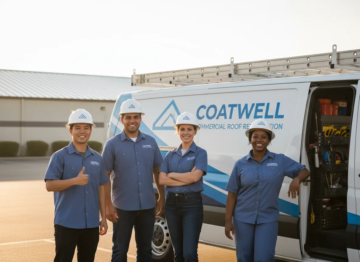 Commercial roof coating company in Luverne, MN